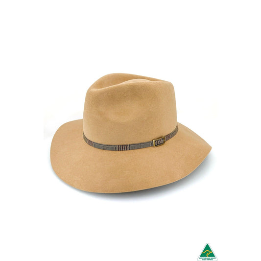 Canopy Bay Gibson Felt Fedora - Camel