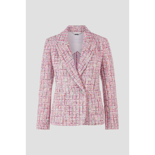 Rich & Royal Boucle Jacket - Bubblegum Pink