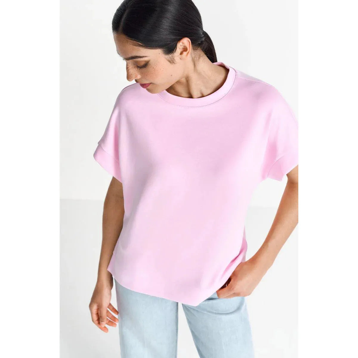 Rich & Royal Scuba T Peach - spring Blush