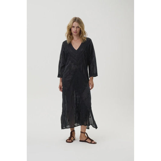 One Season Long Goa-Cotton-Black/Black