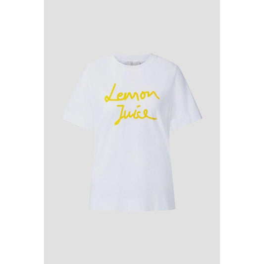 Rich & Royal White Lemon Tee With Print
