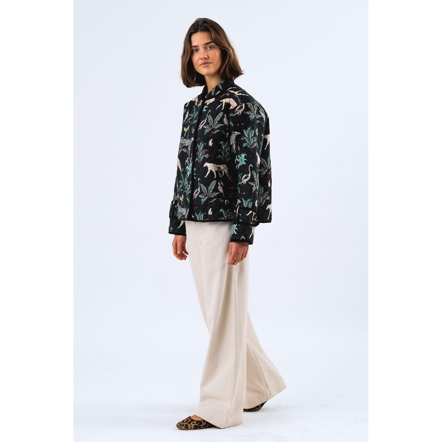 Lollys Laundry Viola Quilted Jacket LS
