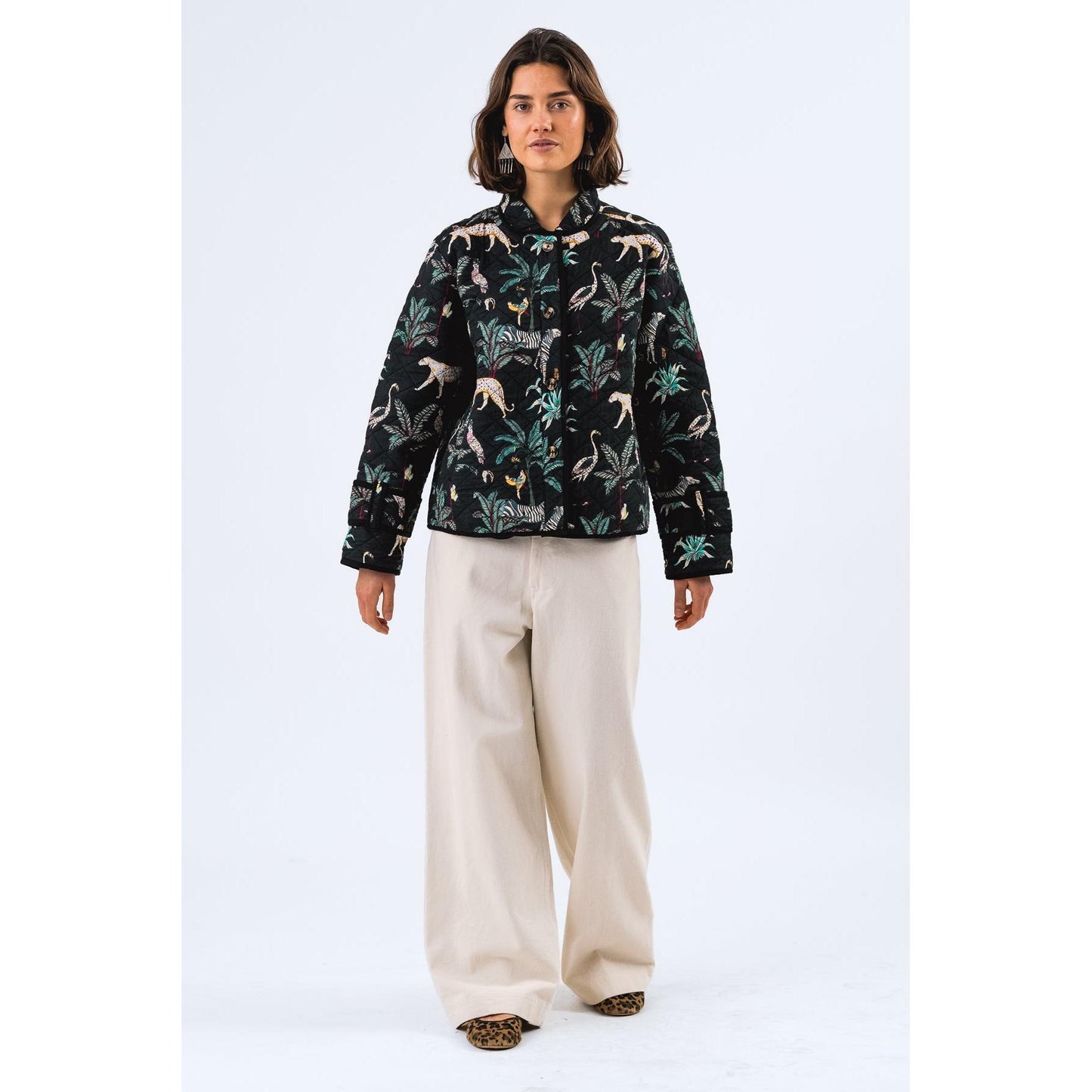 Lollys Laundry Viola Quilted Jacket LS