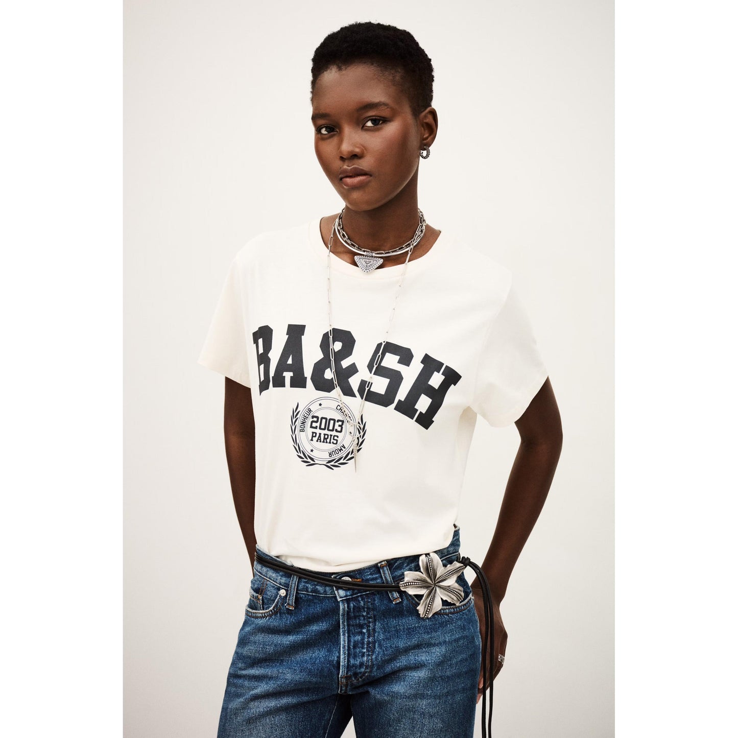 Ba&sh Ioni Tee - Ecru  Ba&sh Pisces Boutique