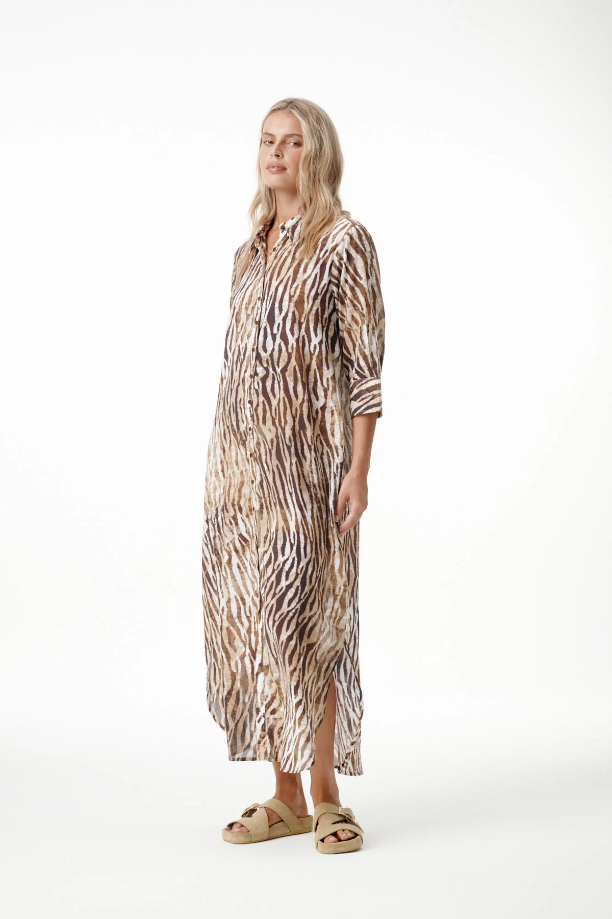 One Season Long Daisy - Savanna - Cotton Brown  One Season Pisces Boutique