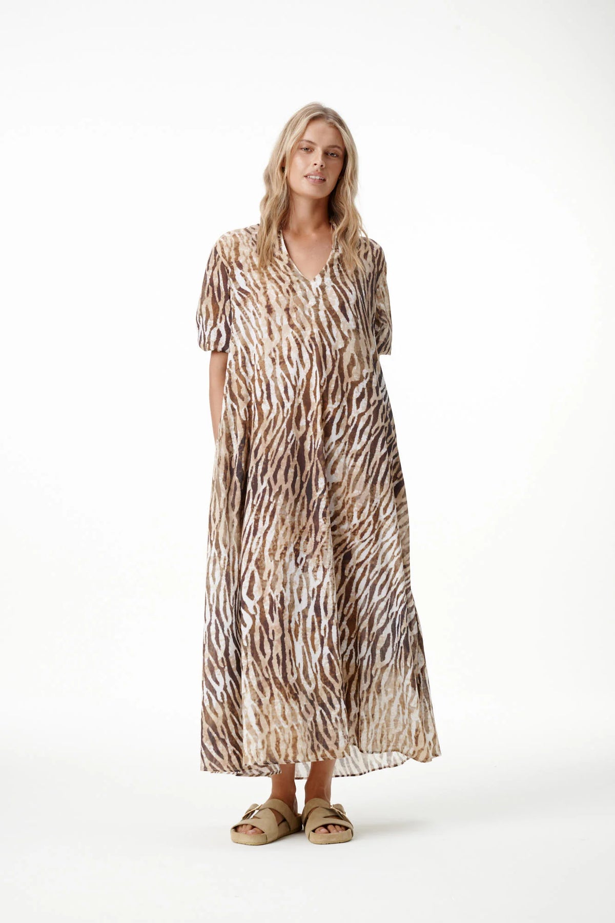 One Season Long Grace - Savanna - Cotton Brown  One Season Pisces Boutique