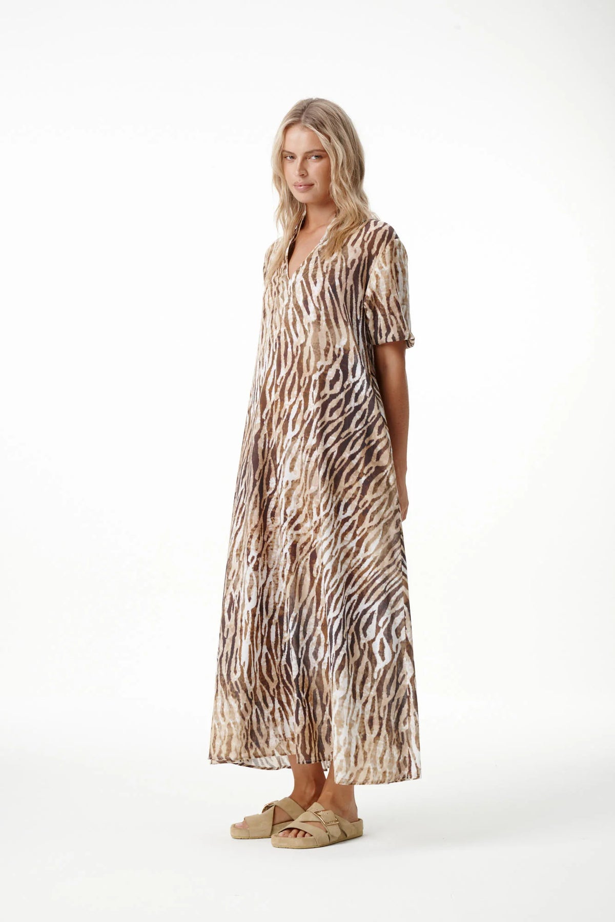 One Season Long Grace - Savanna - Cotton Brown  One Season Pisces Boutique
