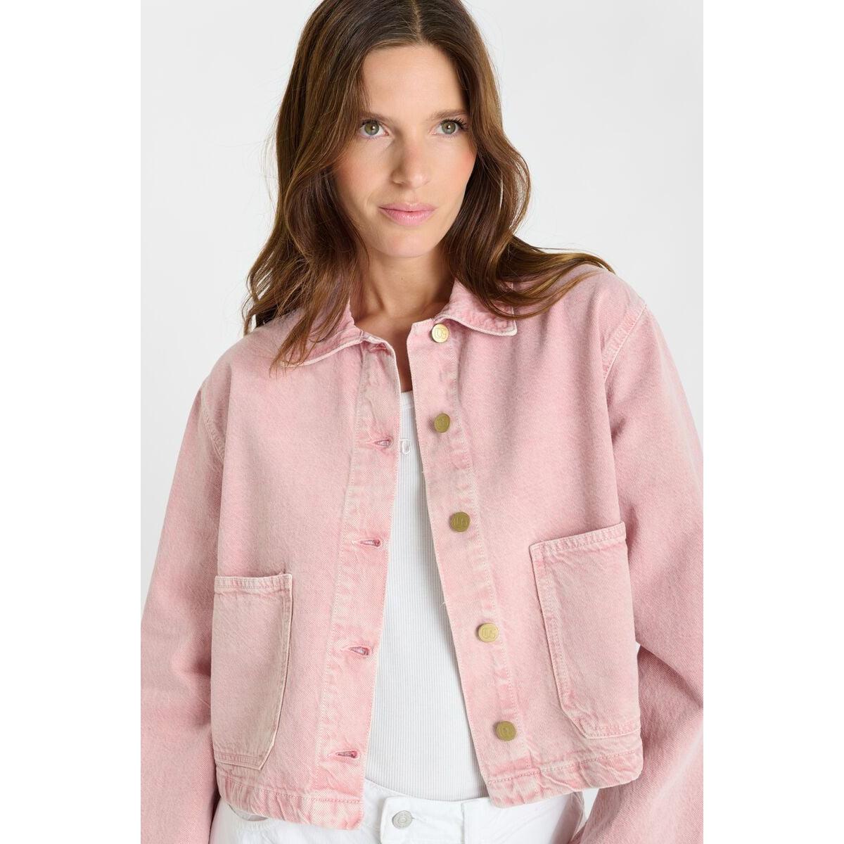Le Temps Des Cerises Aksel Denim Jacket - Cameo  Le Temps Pisces Boutique