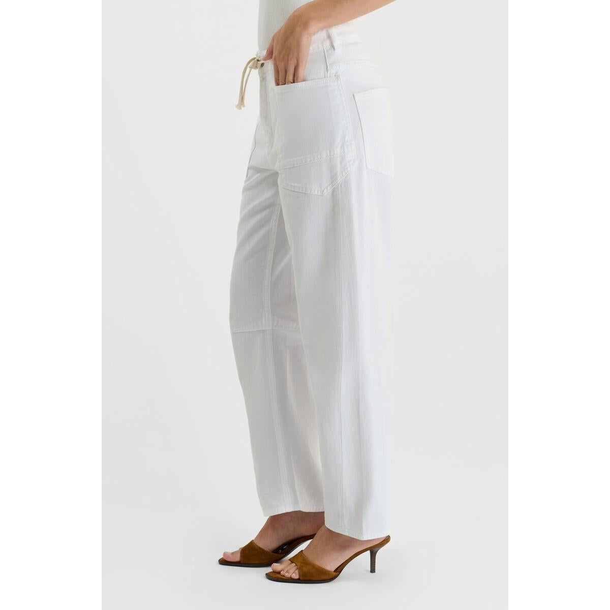 Le Temps Des Cerises Madie Jean - White  Le Temps Pisces Boutique