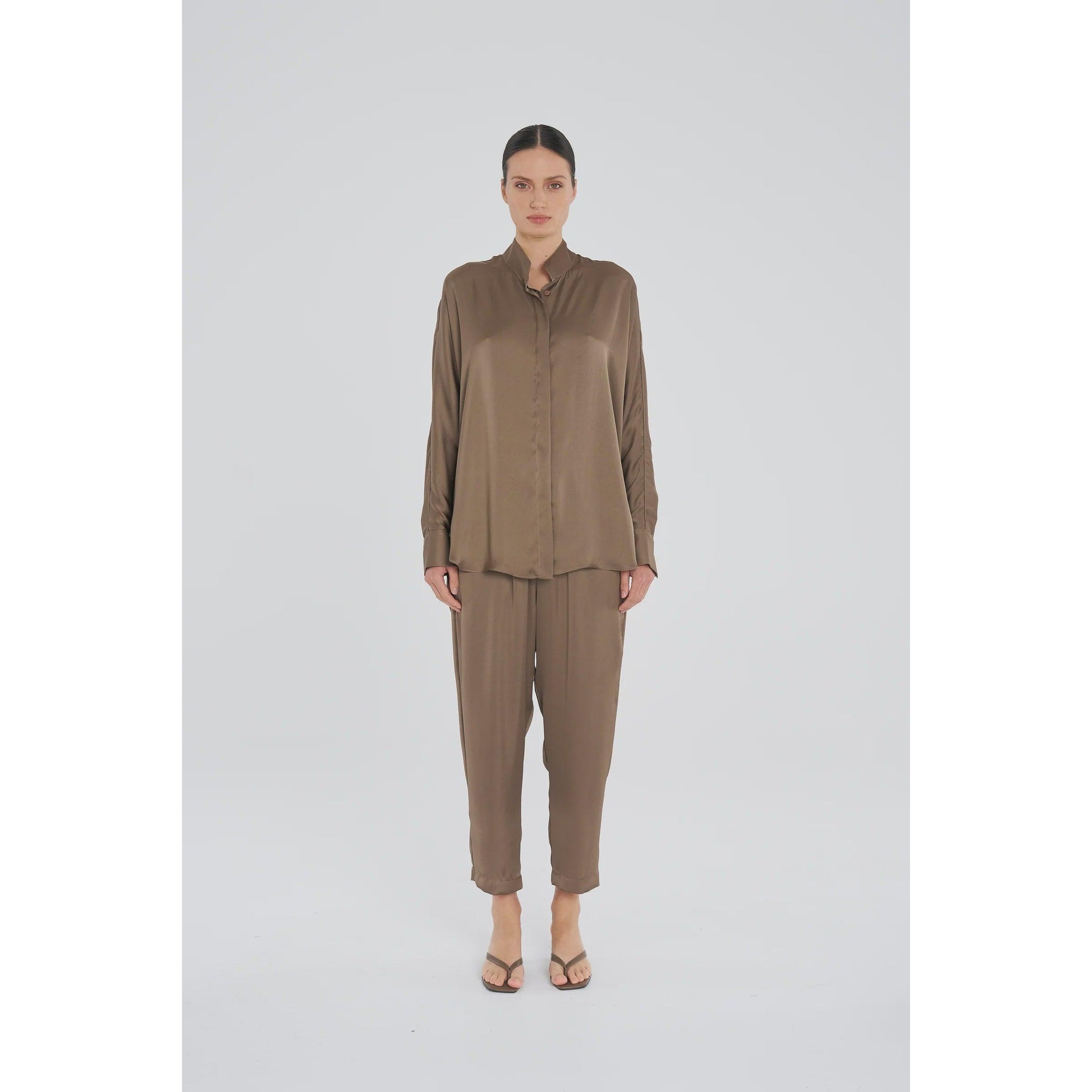 Mela Purdie Dolman Villa Shirt - Sepia  Mela Purdie Pisces Boutique