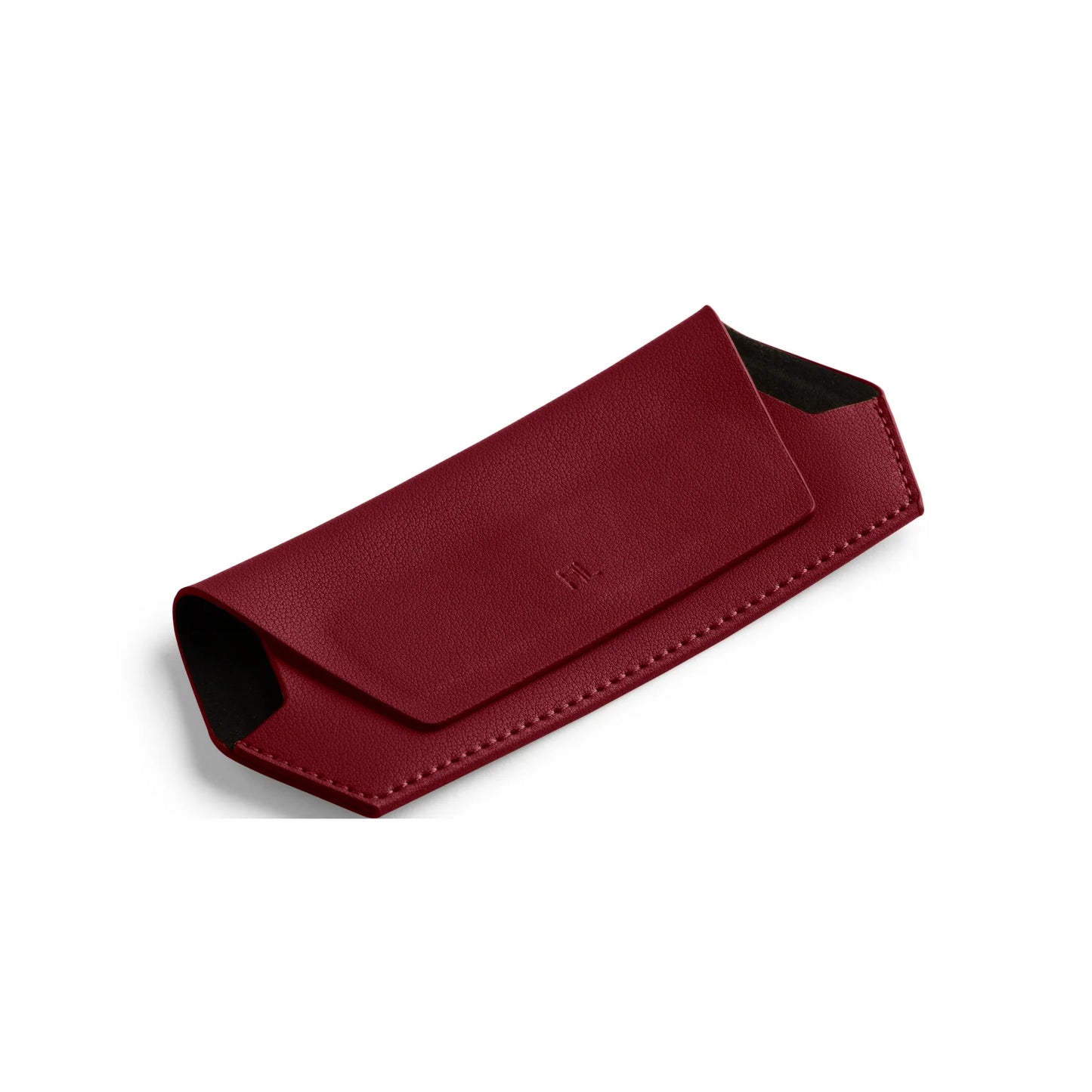 Fox and Leo Glasses Case - Burgandy