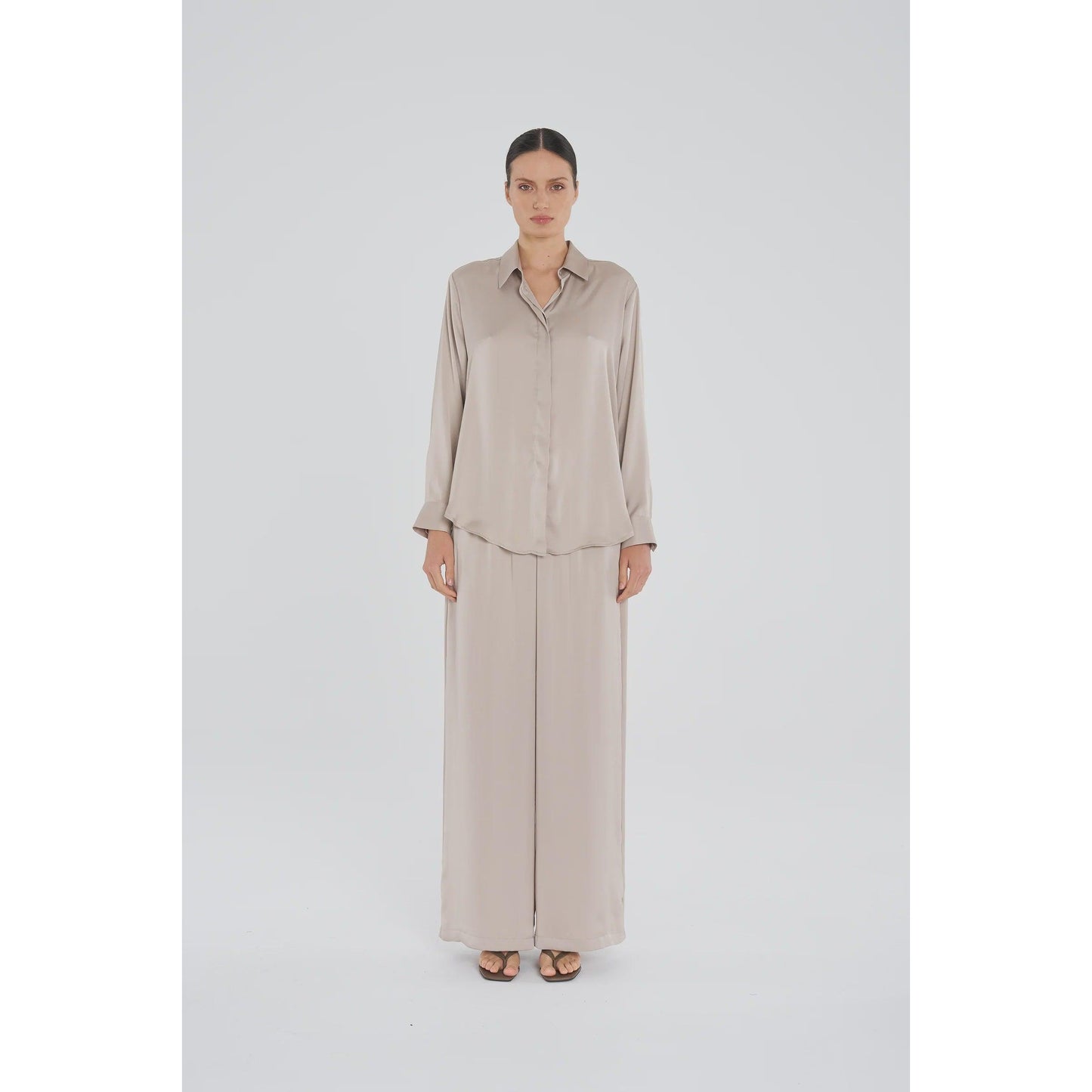 Mela Purdie Soft Shirt - Champagne  Mela Purdie Pisces Boutique