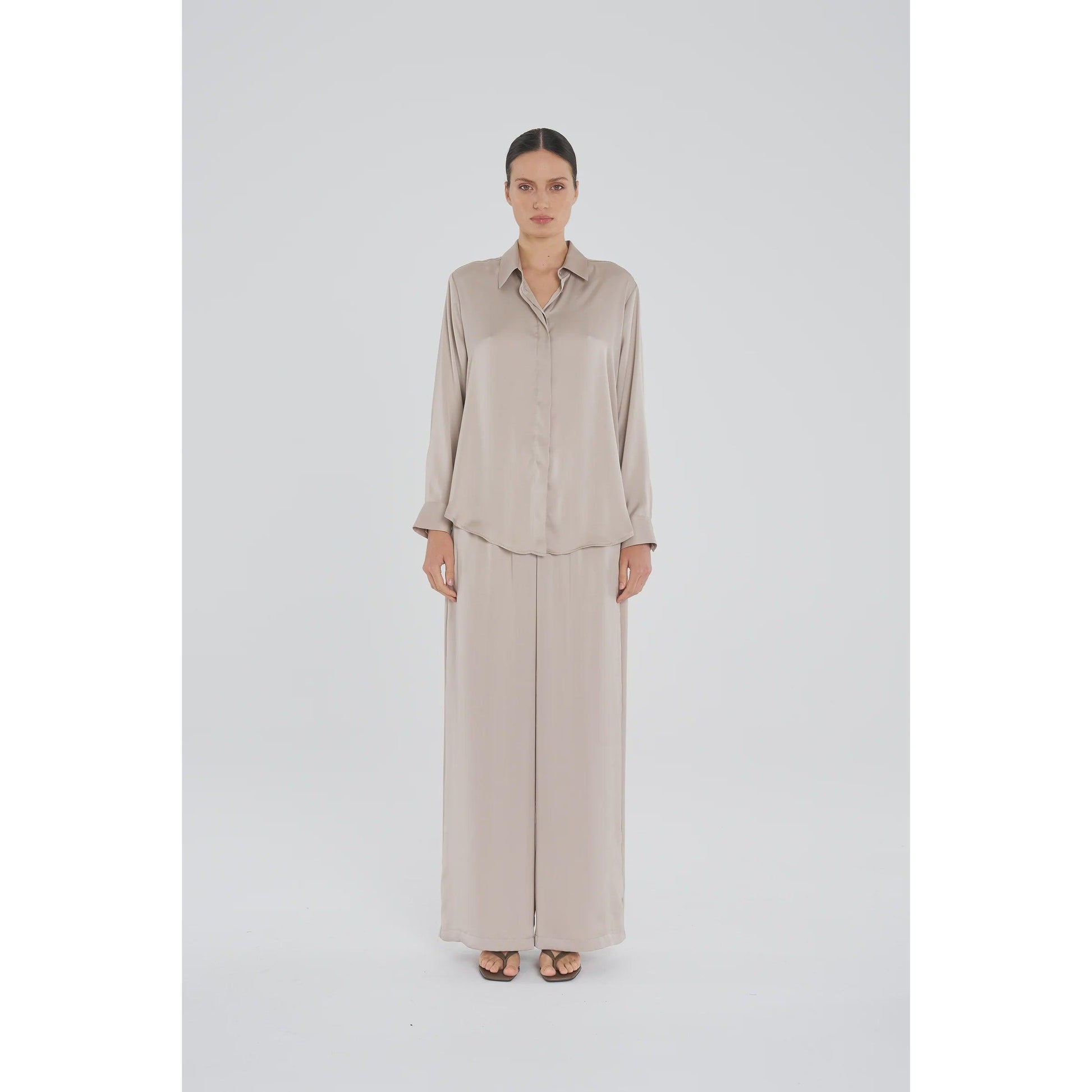 Mela Purdie Soft Shirt - Champagne  Mela Purdie Pisces Boutique