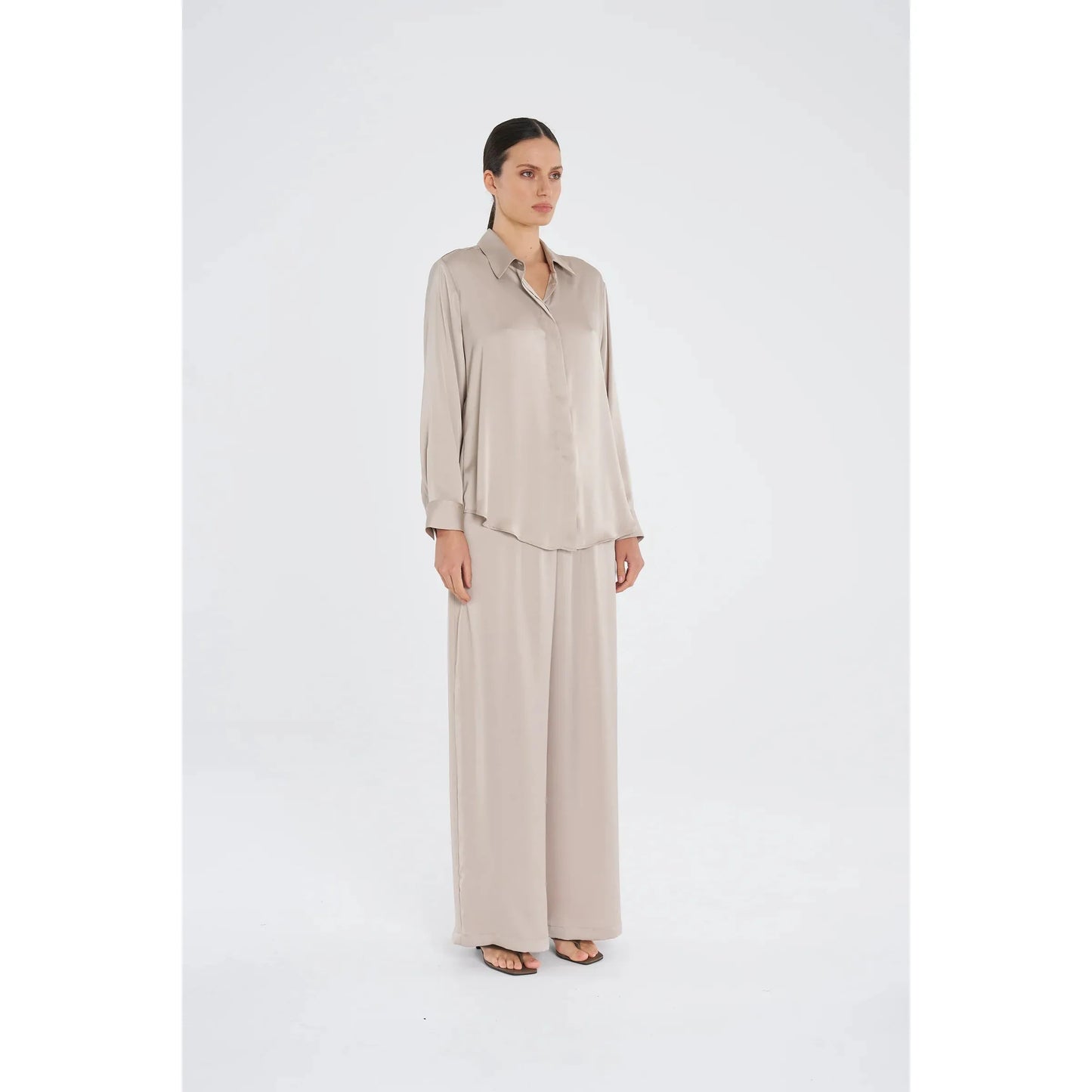 Mela Purdie Soft Shirt - Champagne  Mela Purdie Pisces Boutique