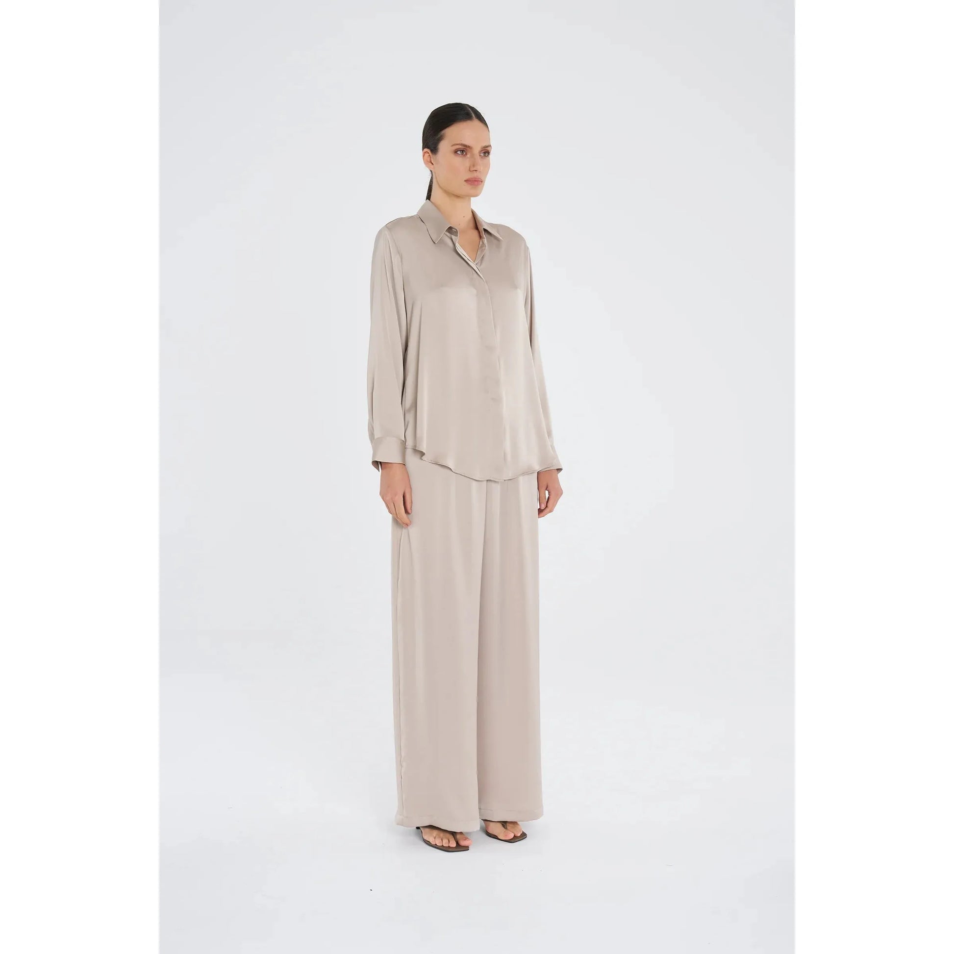 Mela Purdie Soft Shirt - Champagne  Mela Purdie Pisces Boutique