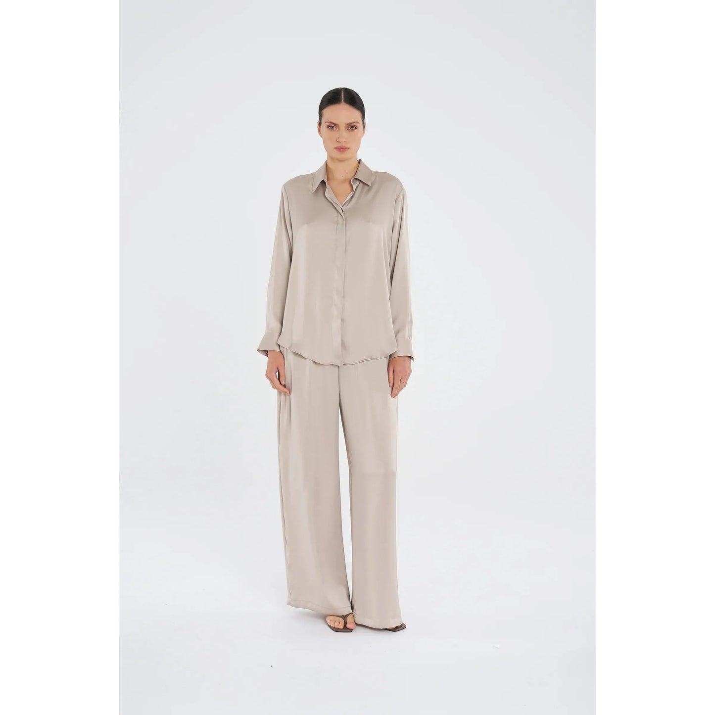 Mela Purdie Soft Shirt - Champagne  Mela Purdie Pisces Boutique