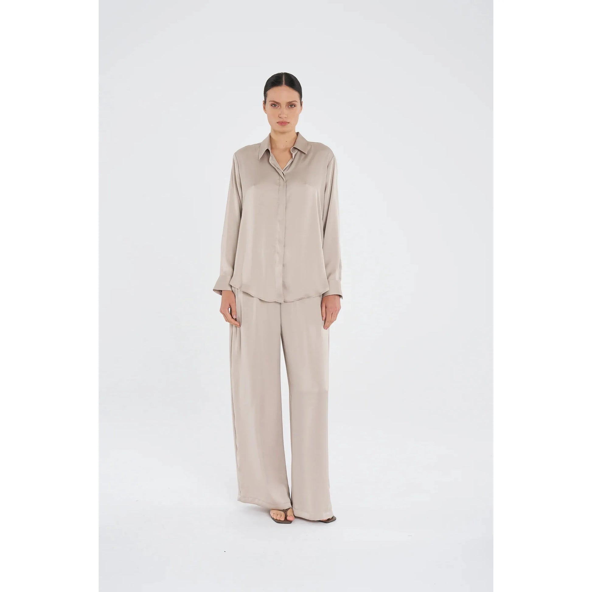 Mela Purdie Soft Shirt - Champagne  Mela Purdie Pisces Boutique