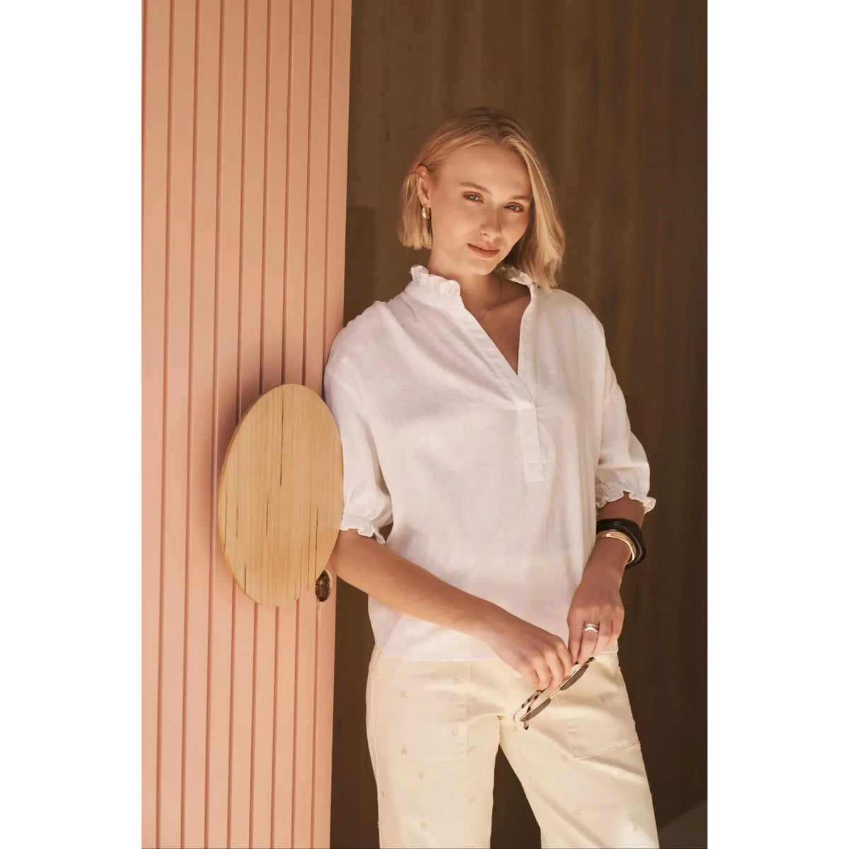 Kireina Ambers Shirt - White