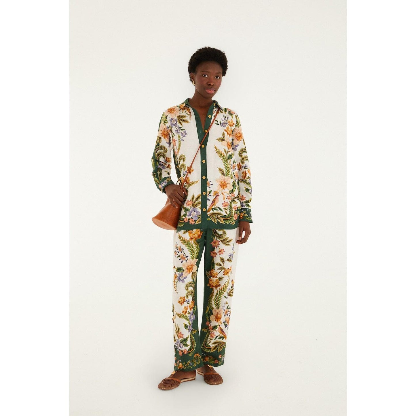 Farm Rio Nature Sand Pants - Nature  Farm Rio Pisces Boutique