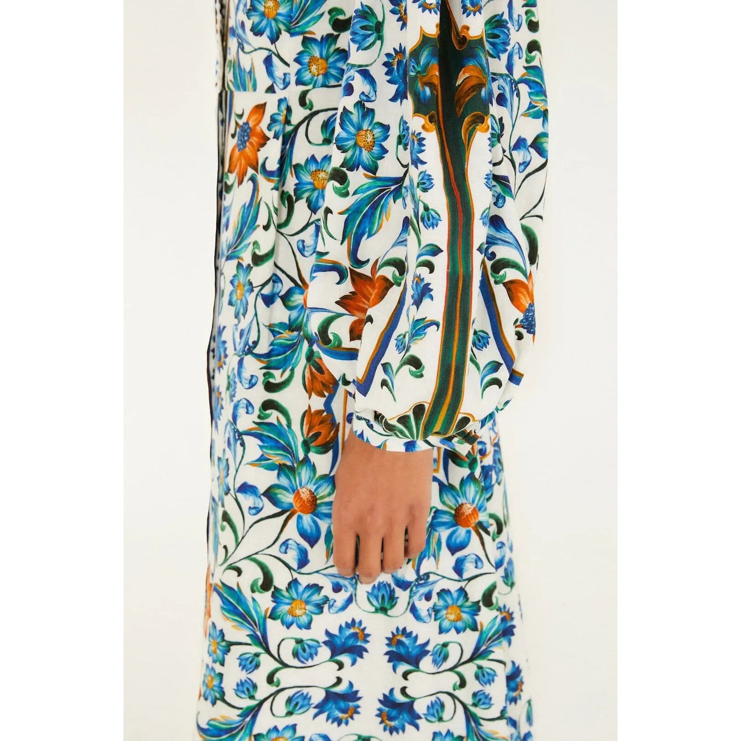 Farm Rio Flora Tile Maxi Dress - Off White  Farm Rio Pisces Boutique
