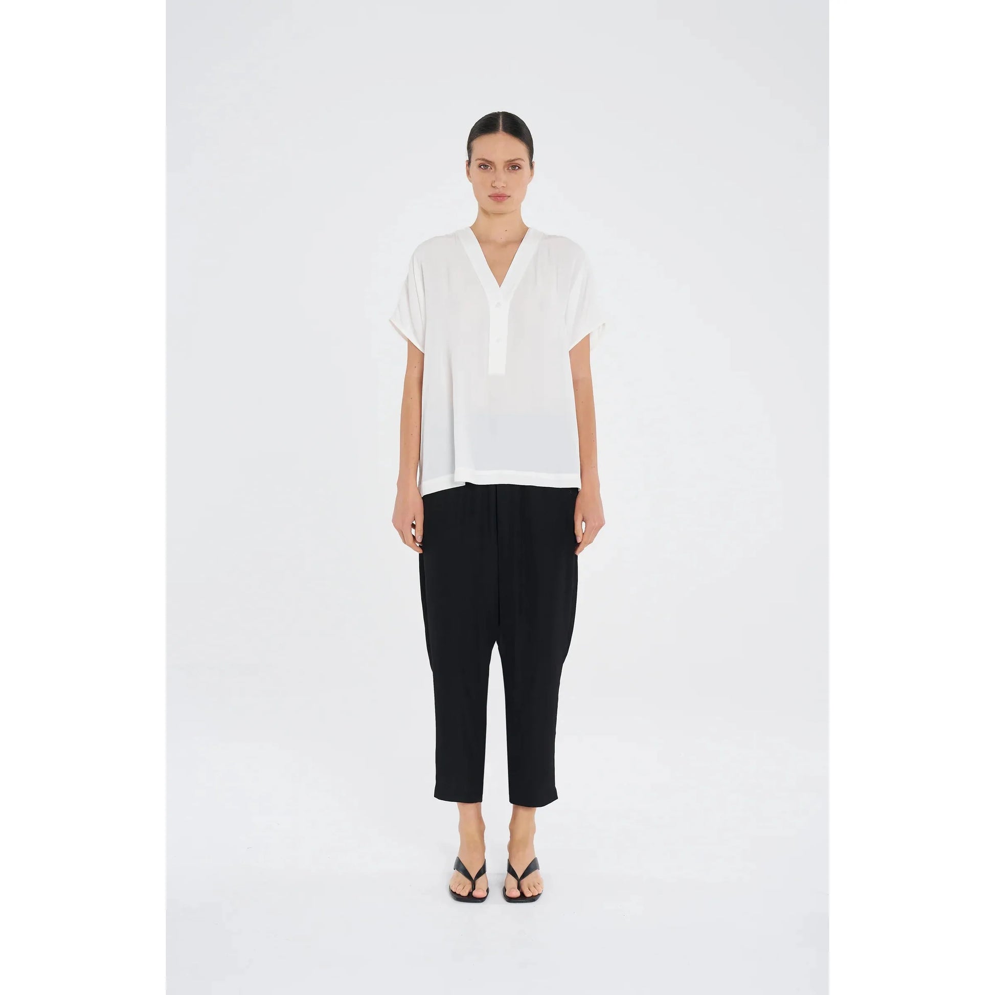 Mela Purdie Soft Zip Pant - Black  Mela Purdie Pisces Boutique