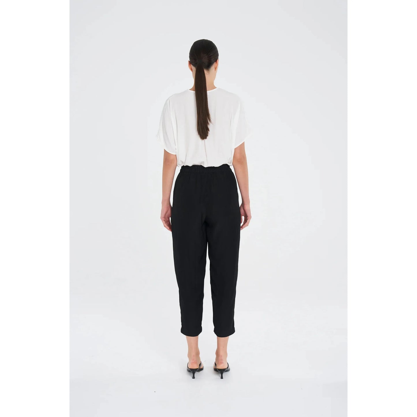 Mela Purdie Soft Zip Pant - Black  Mela Purdie Pisces Boutique