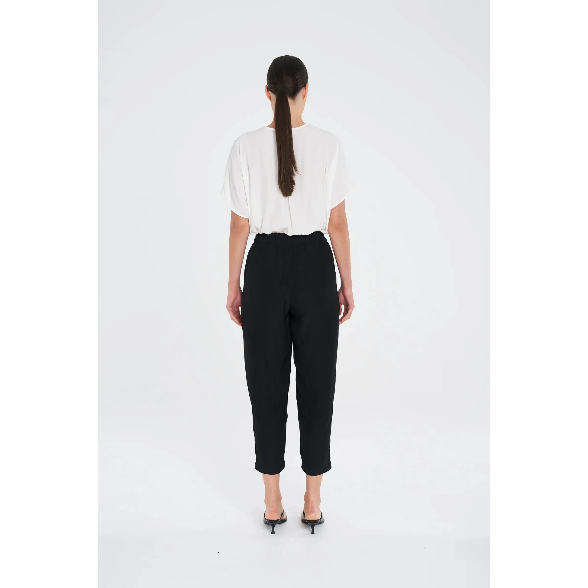 Mela Purdie Soft Zip Pant - Black  Mela Purdie Pisces Boutique