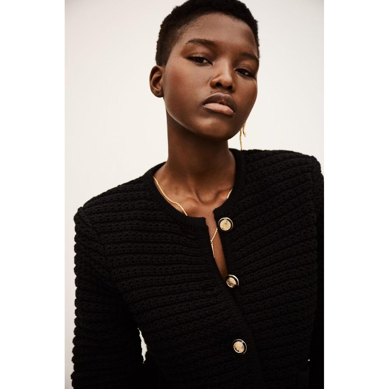 Ba&sh Gaspard Cardigan - Black  Ba&sh Pisces Boutique