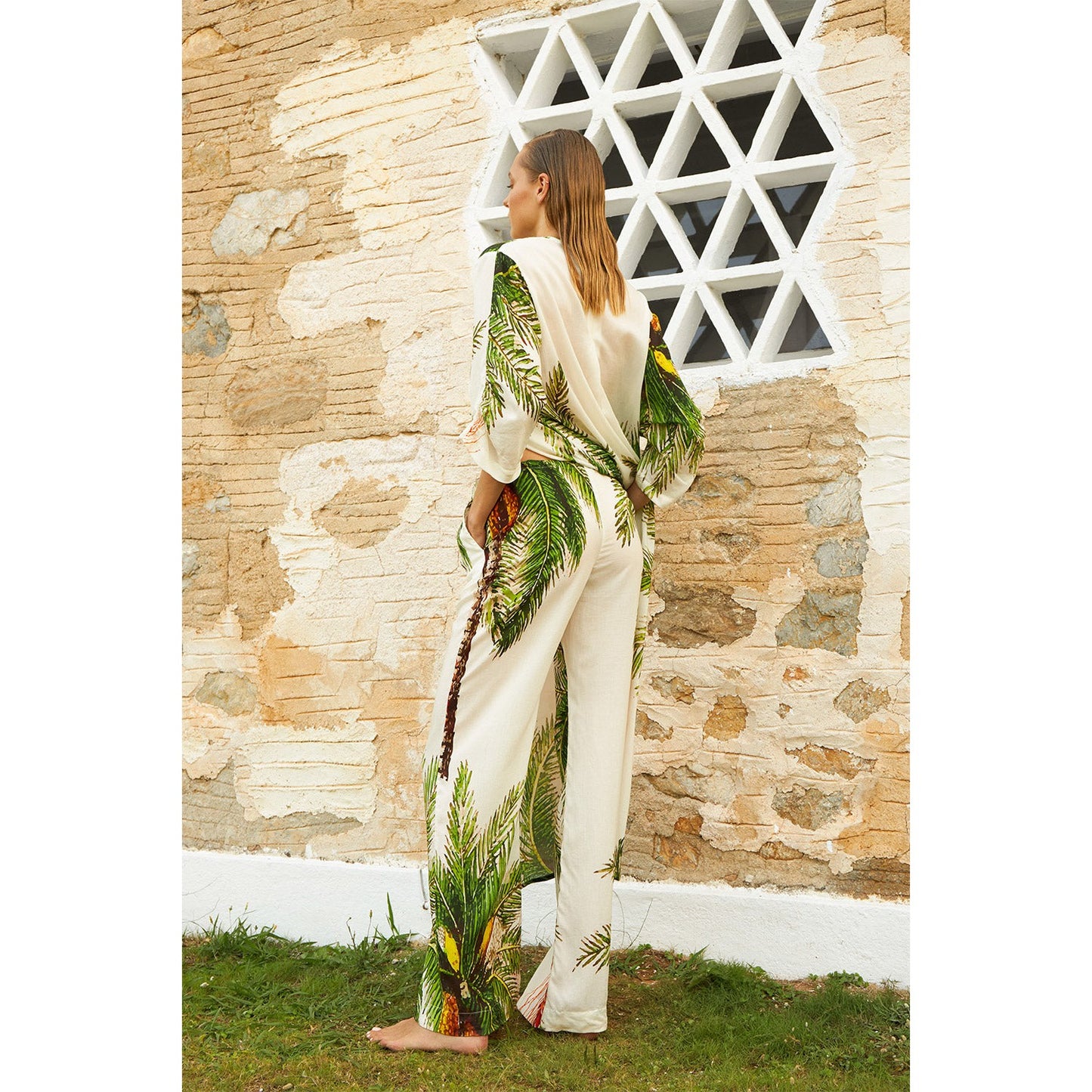 Cristina Beautiful Adama Pants - Palm