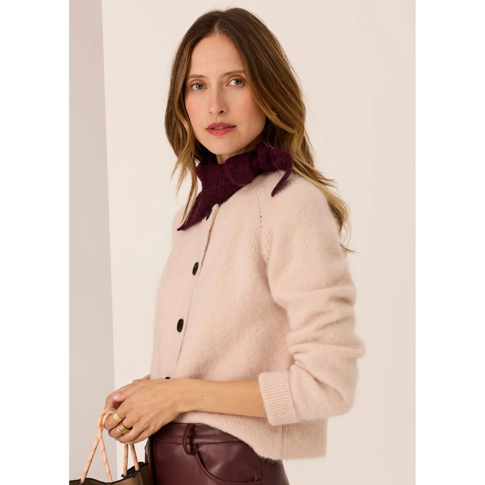 POL Haviland Cardigan - Blush  POL Pisces Boutique