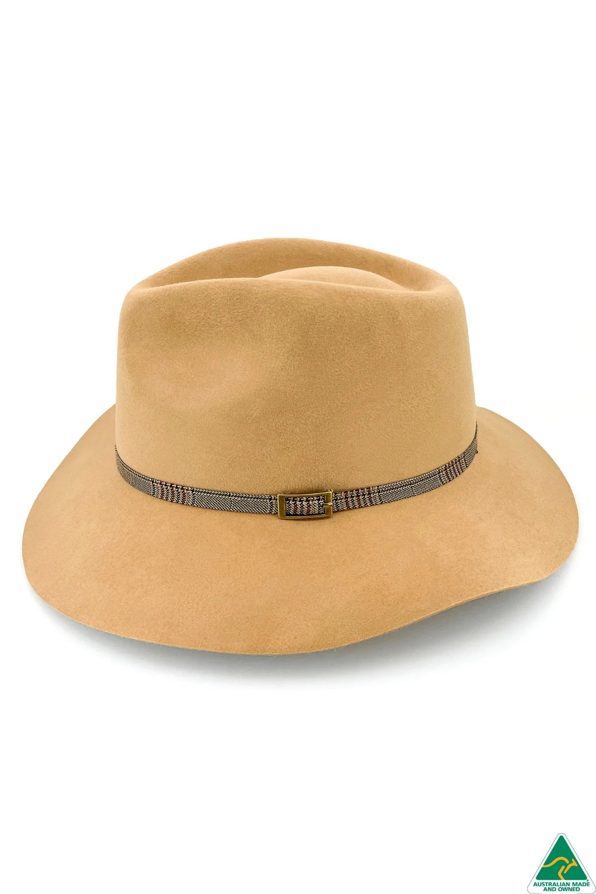 Canopy Bay Gibson Felt Fedora - Camel