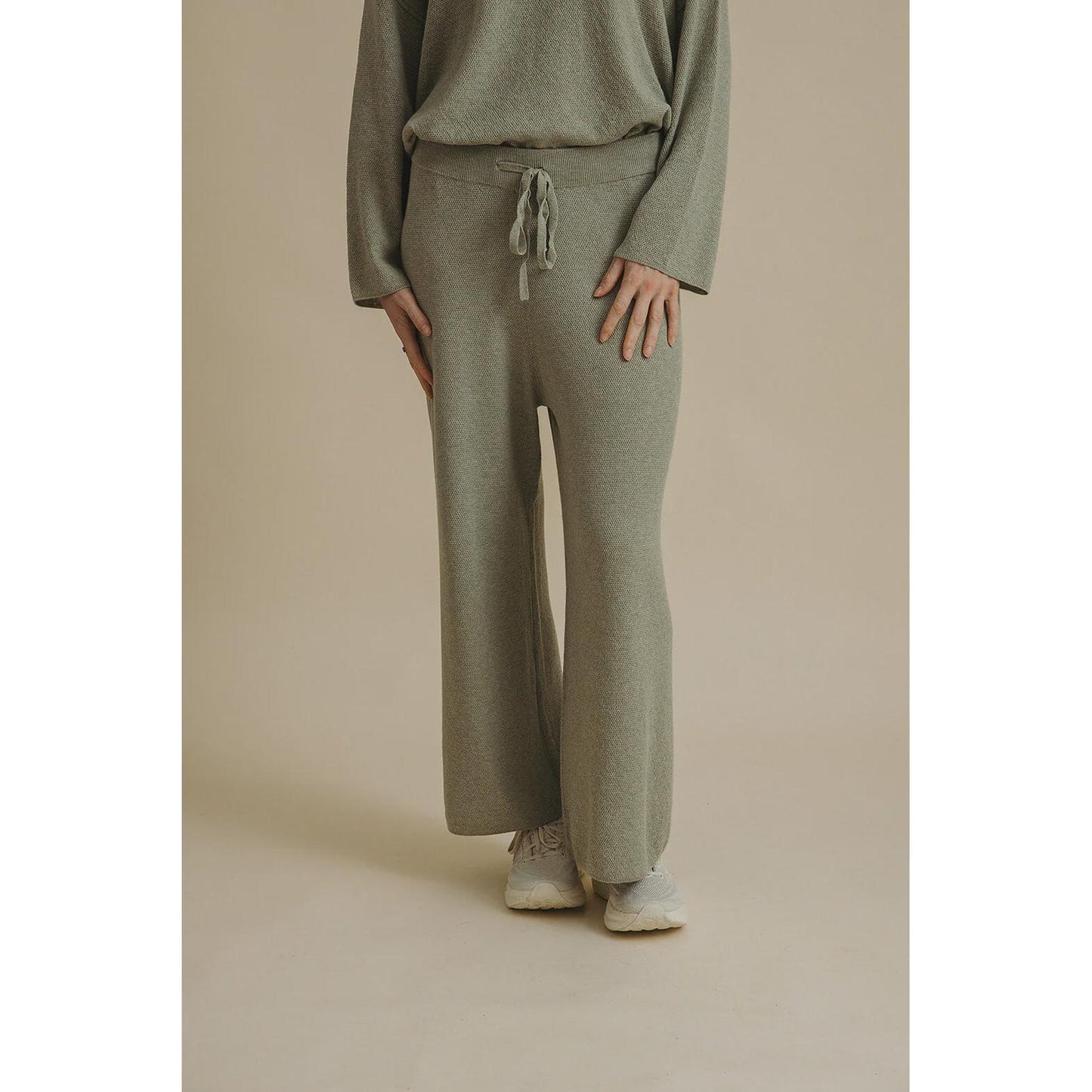 Talamaya Winter Retreat Merino Cotton Pant - Acacia