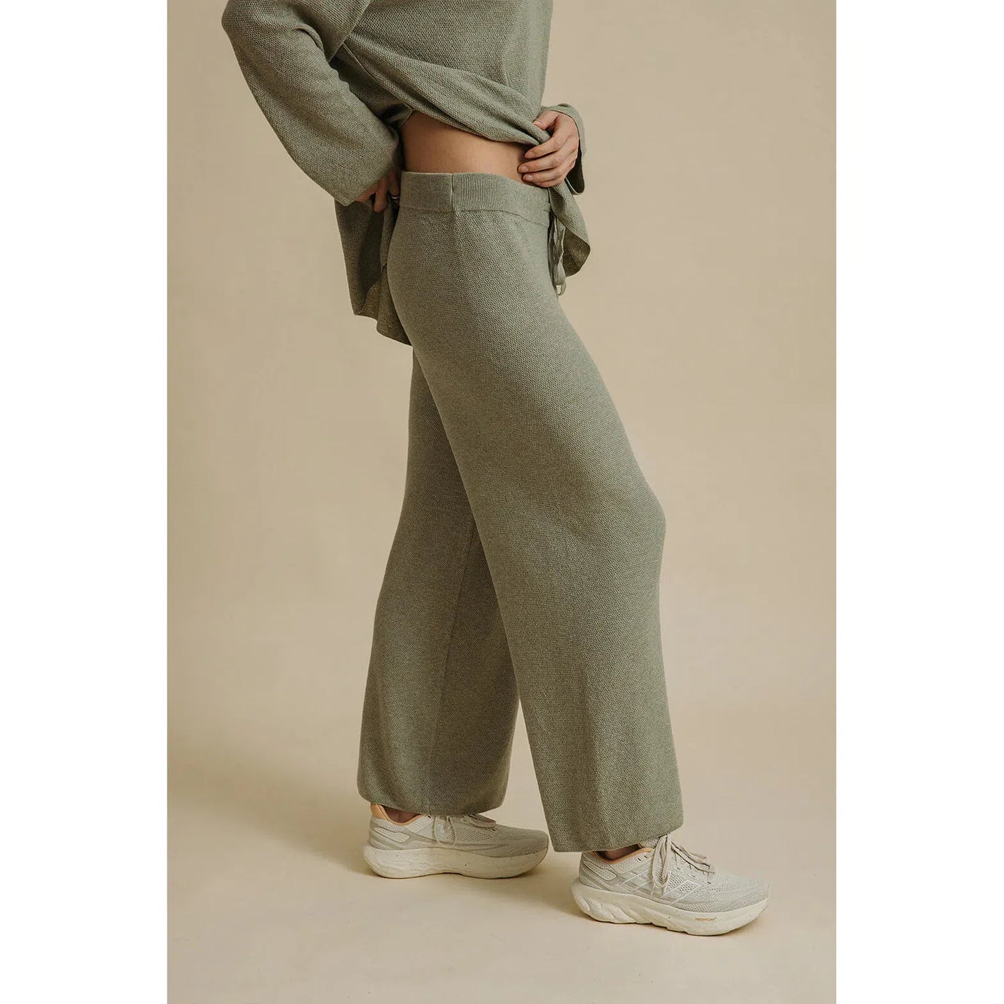 Talamaya Winter Retreat Merino Cotton Pant - Acacia