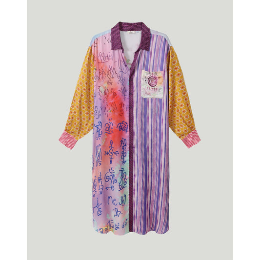 ME 369 Vivi Whisper Shirt Dress - Runic  ME369 Pisces Boutique