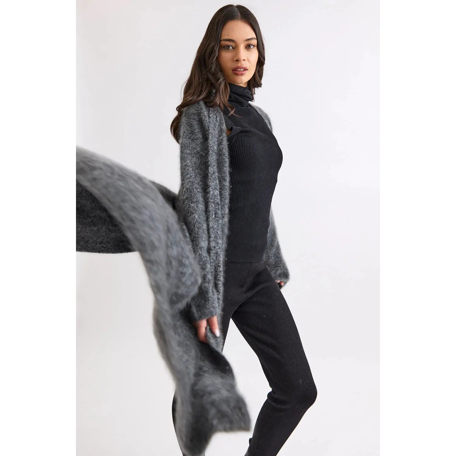 Mia Fratino Blake Coat - Slate  Mia Fratino Pisces Boutique
