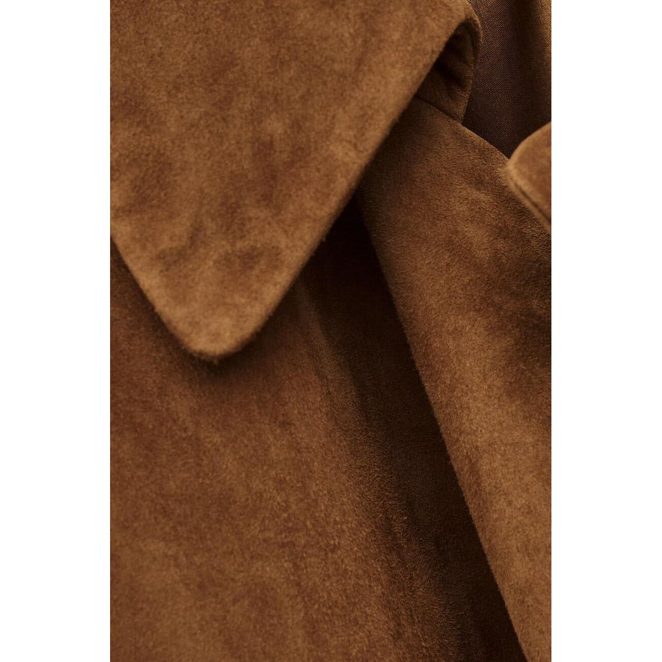 Ba&sh Matte Coat - Camel  Ba&sh Pisces Boutique