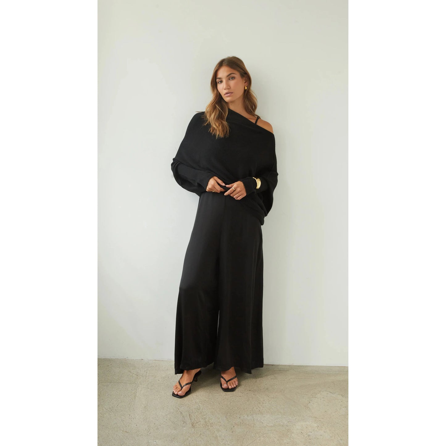 Charli London Natalie Sweater - Black  Charli london Pisces Boutique