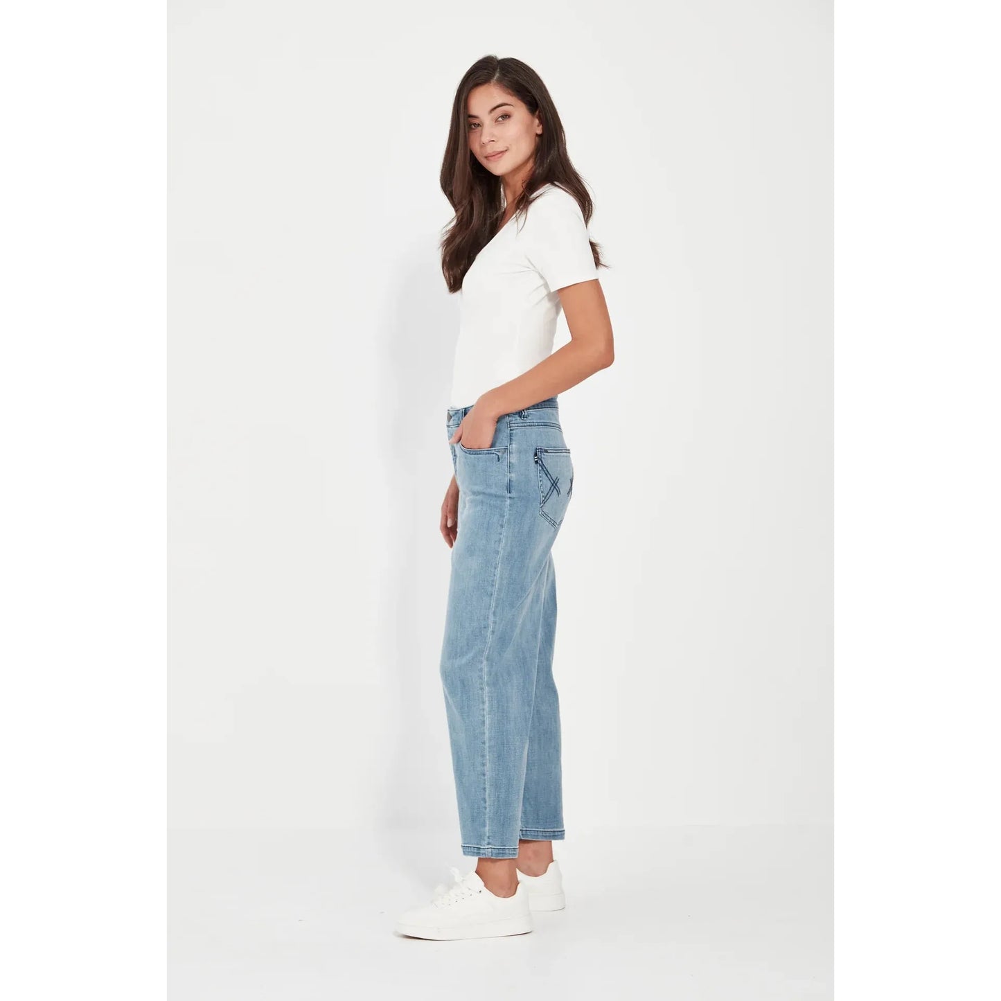 Verge Farrow Jean - Crisp Blue
