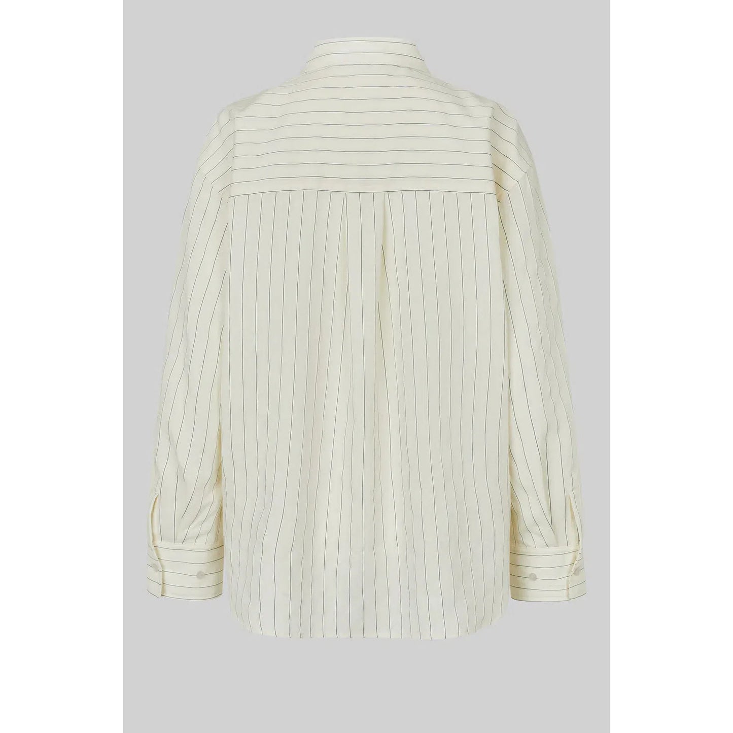 Second Female Syracuse Stripe Shirt - Silver Birch