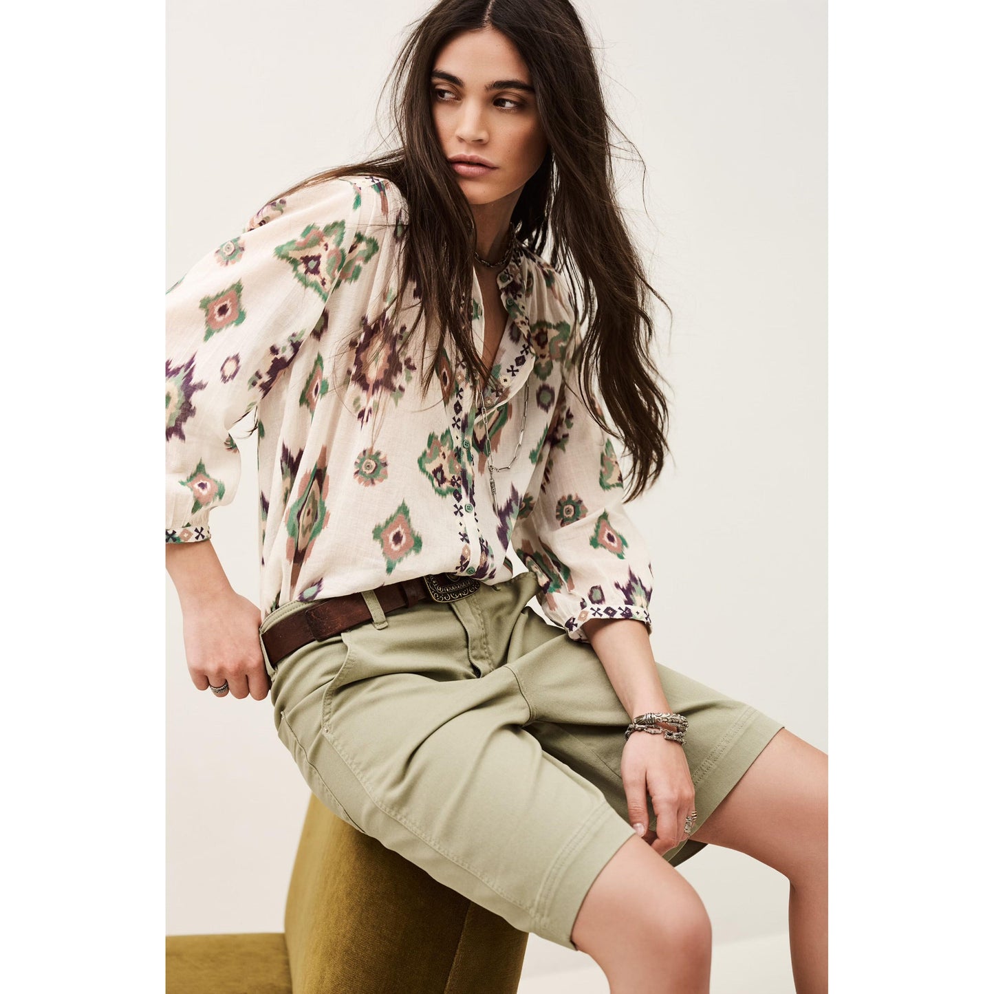 Ba&sh Odelie Ostuni Top - Ecru  Ba&sh Pisces Boutique