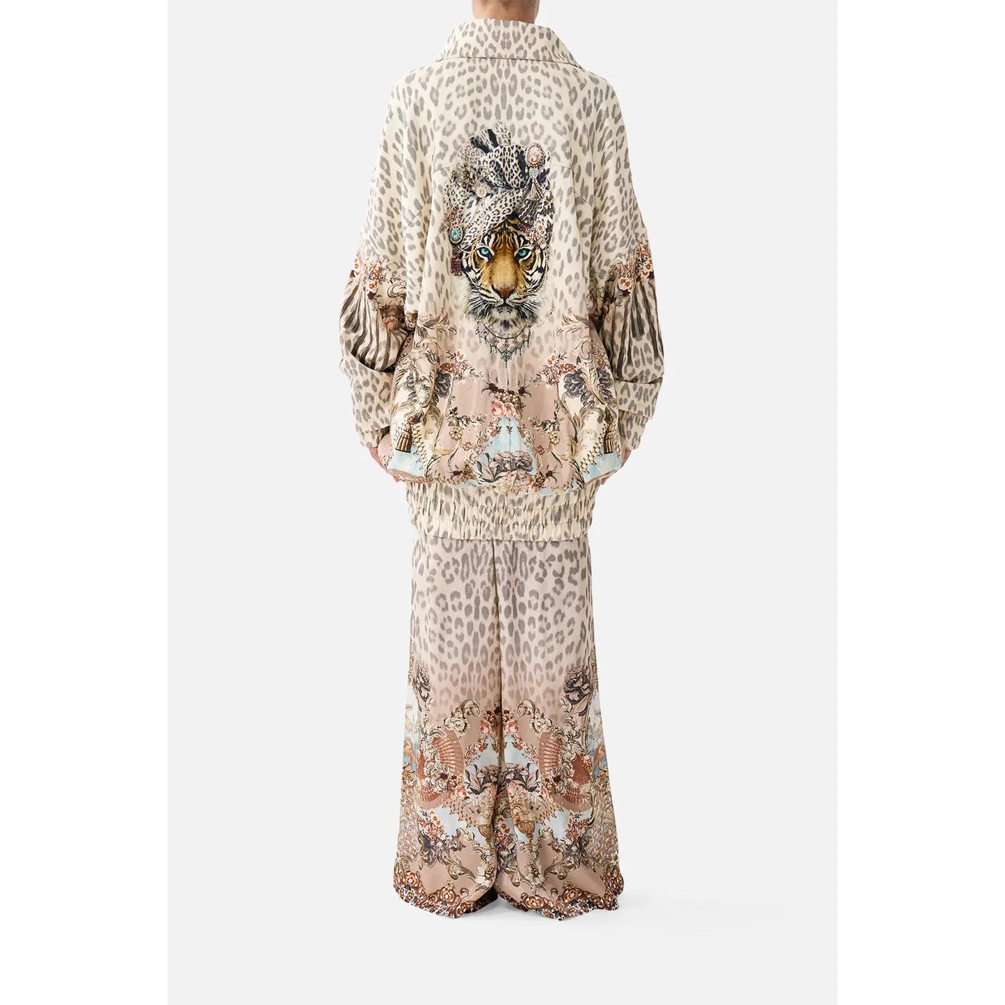 Camilla Oversized Jersey Parker Jacket - Aranjuez Animalia Arananim  Camilla Pisces Boutique