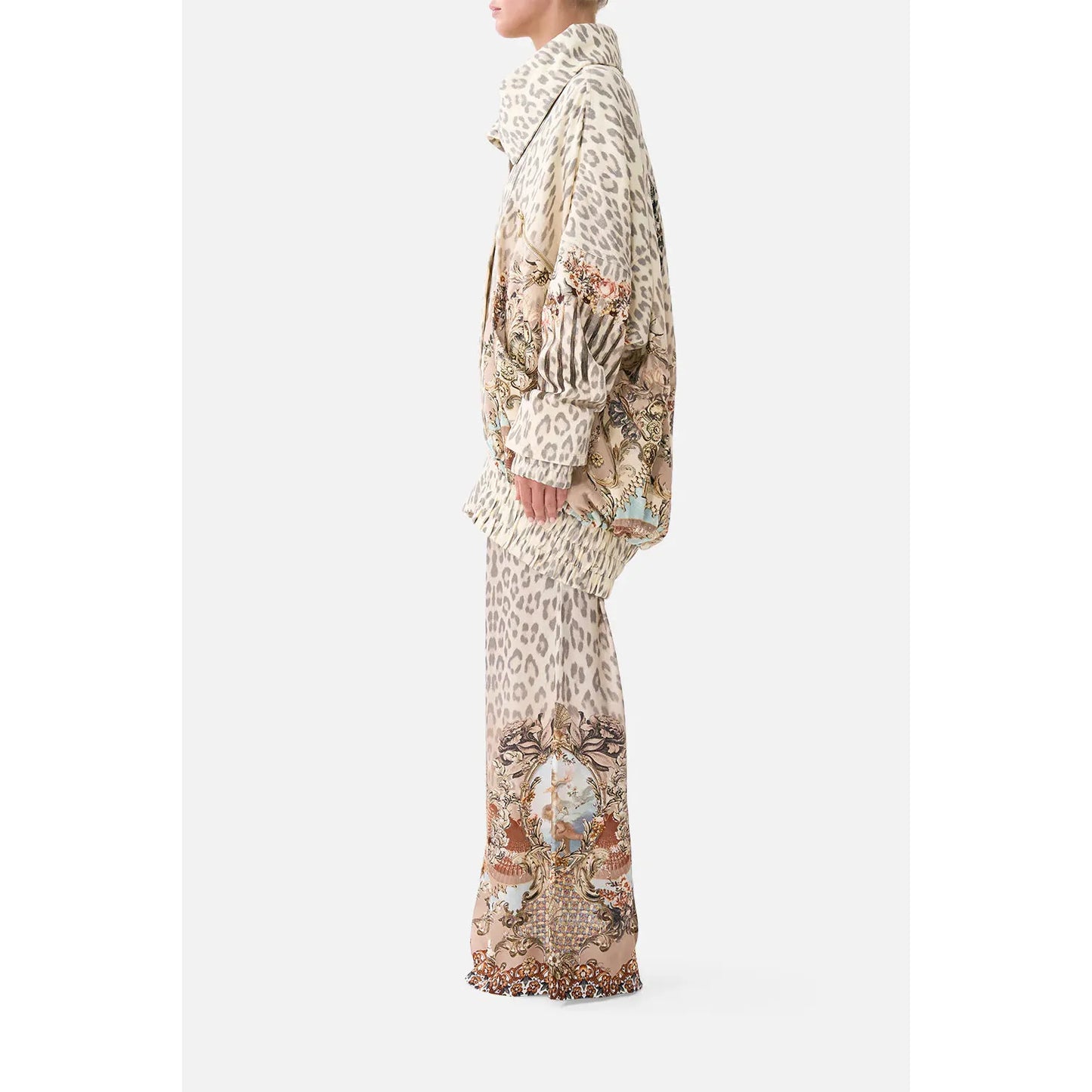 Camilla Oversized Jersey Parker Jacket - Aranjuez Animalia Arananim  Camilla Pisces Boutique