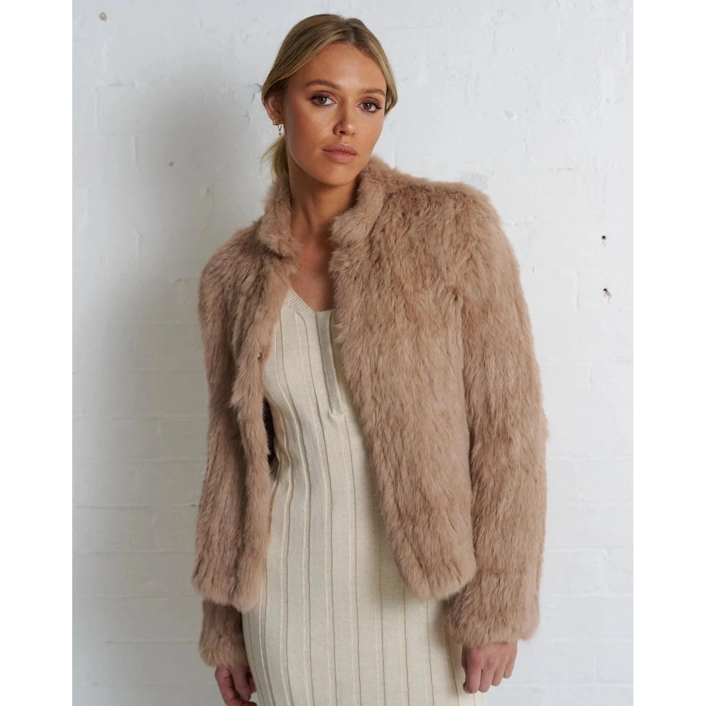 Birds of a Feather Willow Jacket - Beige