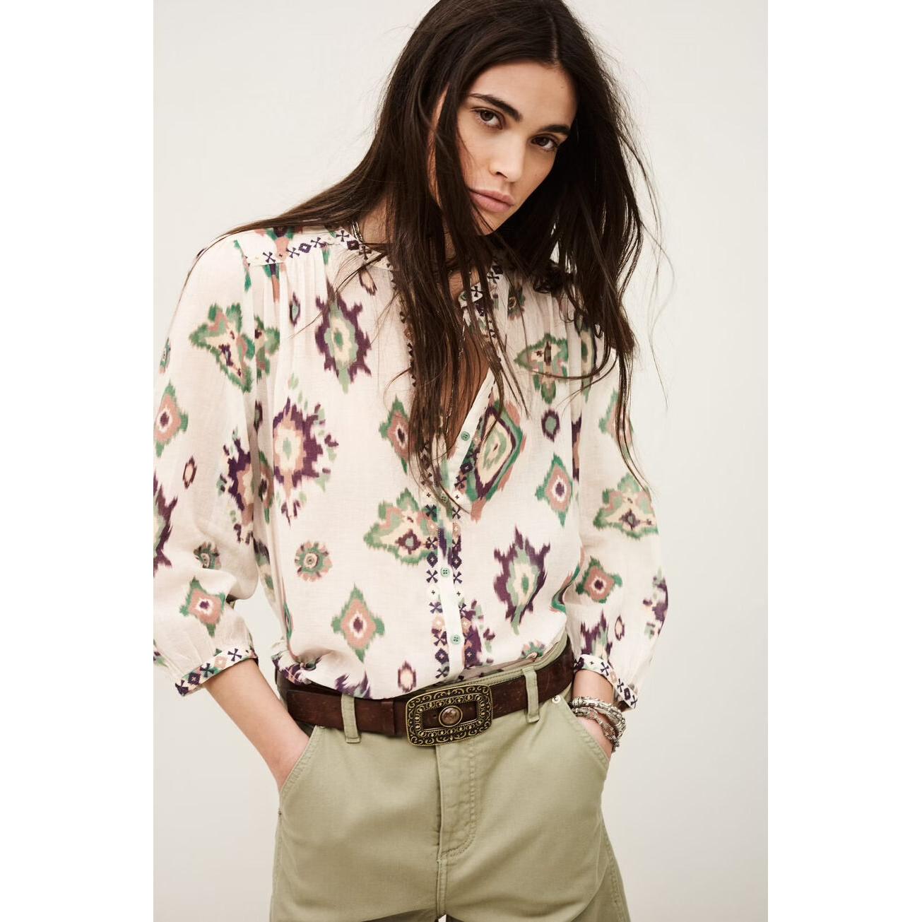 Ba&sh Odelie Ostuni Top - Ecru  Ba&sh Pisces Boutique