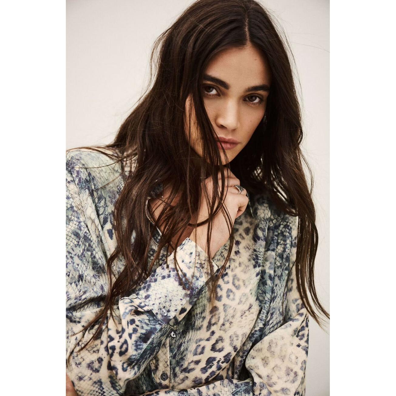 Ba&sh Cornelia Shirt - Bleu  Ba&sh Pisces Boutique