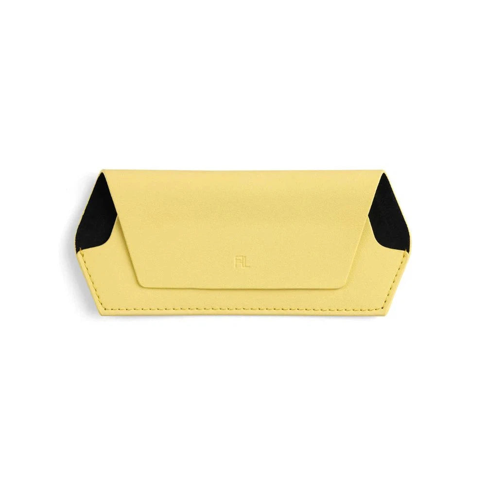 Fox and Leo Glasses Case - Yellow