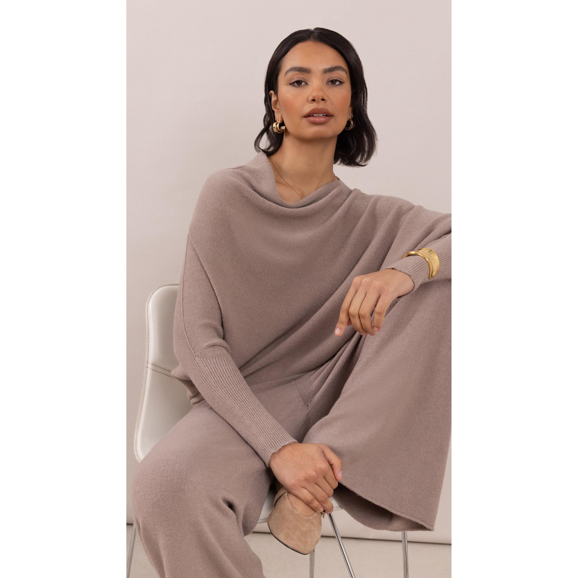 Charli London Natalie Sweater - Smoke  Charli london Pisces Boutique