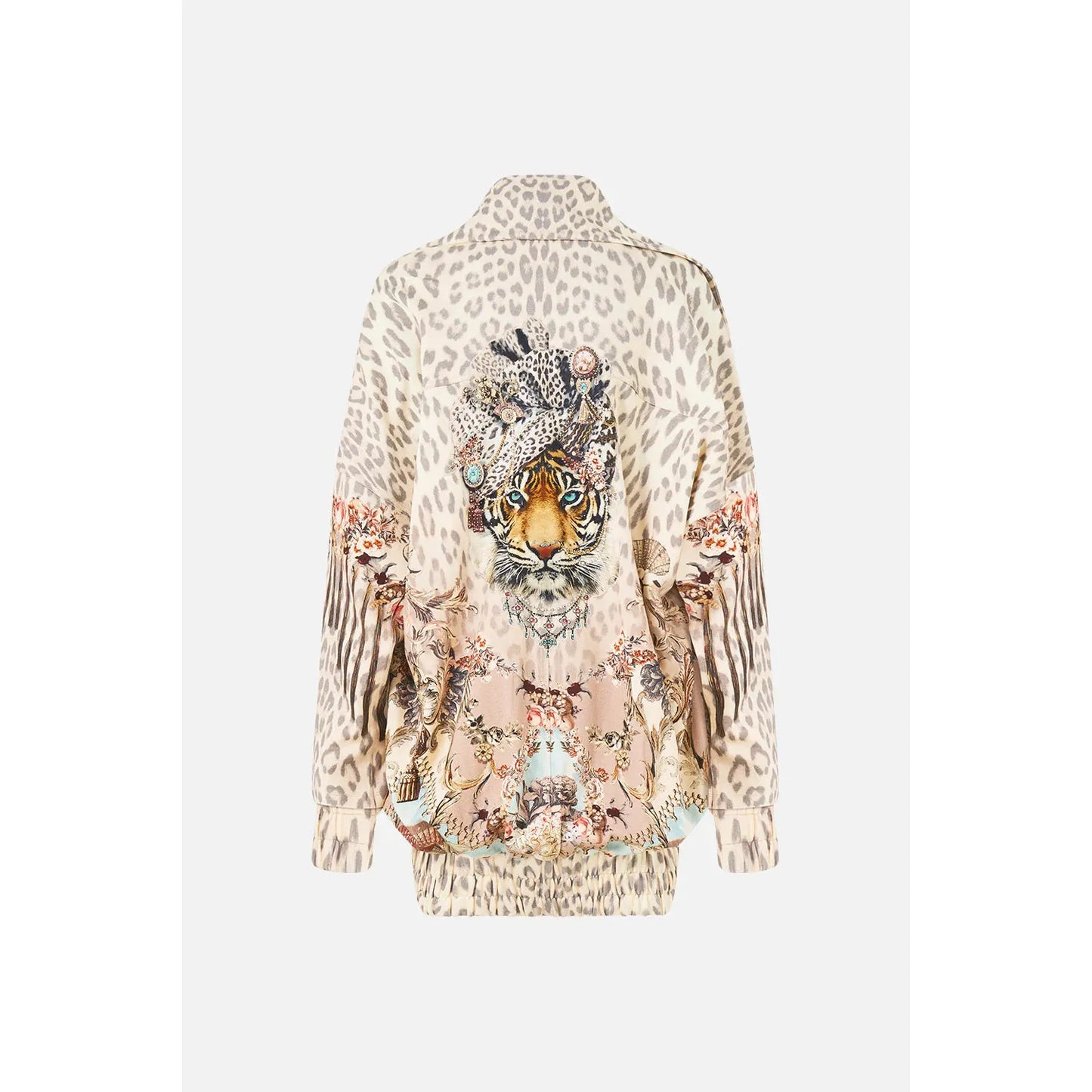Camilla Oversized Jersey Parker Jacket - Aranjuez Animalia Arananim  Camilla Pisces Boutique