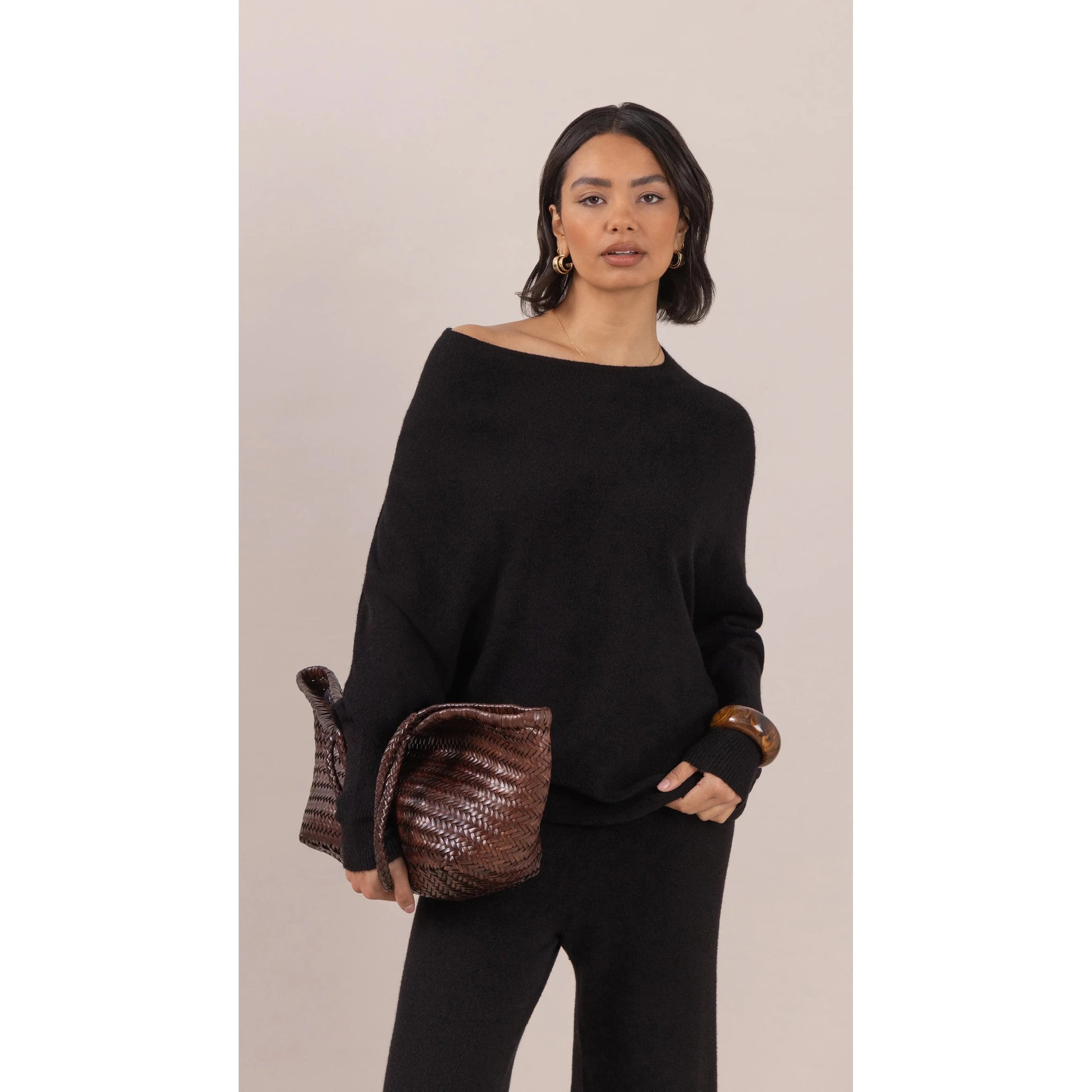 Charli London Natalie Sweater - Black  Charli london Pisces Boutique