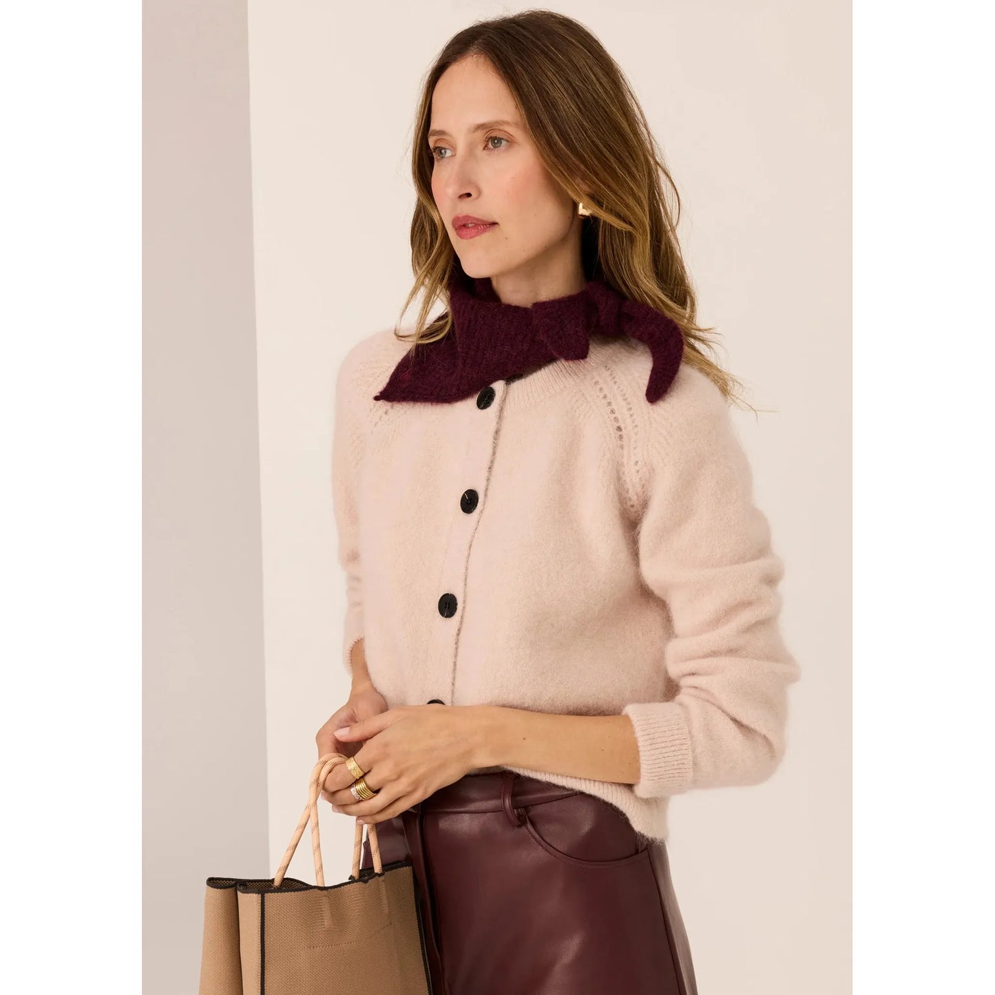 POL Haviland Cardigan - Blush  POL Pisces Boutique